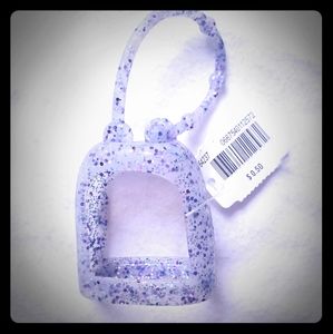 Bath & bodyworks pocketbac holder purple sparkle